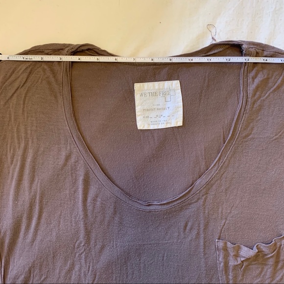 ⭐️2/$20 Free People Project Social Pocket T - Picture 3 of 5